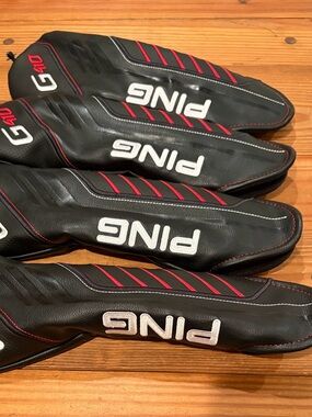 Set of four Ping G410 Fairway Wood Headcoverd